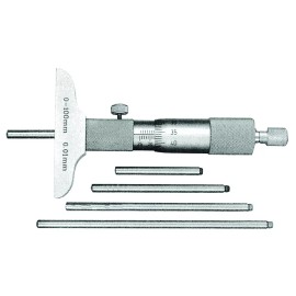 Meda Superior Import 0 - 100mm / Length of Base 101.5mm Depth Micrometer