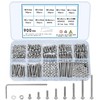 TOOINKCV 900 Pcs M2 Screws, Nuts and Washers Set -