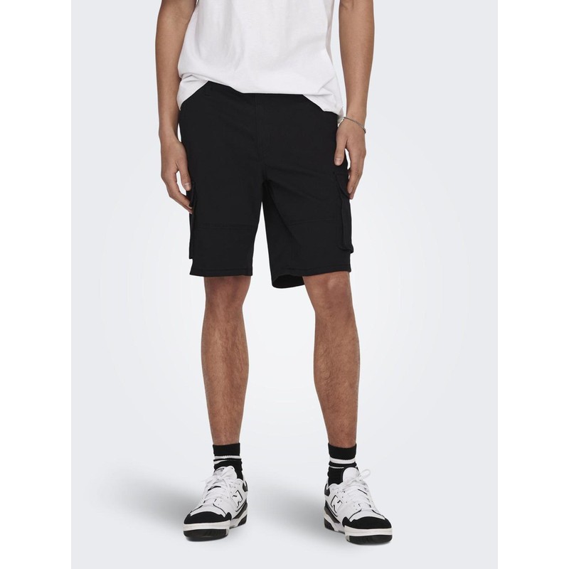 ONLY & SONS Men's Shorts, black