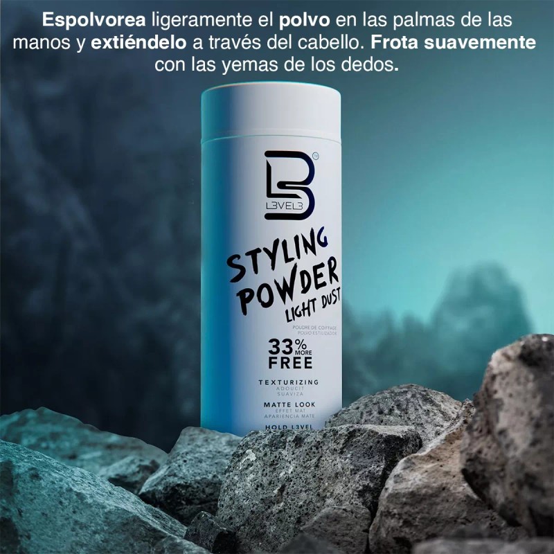 L3vel3 Cera En Polvo Para Cabello Level 3 Fijación Efecto