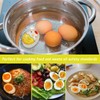 Set of 2 egg timer for cooking (hard/medium/soft), egg selection