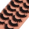 Mink Lashes Full Volume False Eyelashes 18mm Dramatic Faux Mink