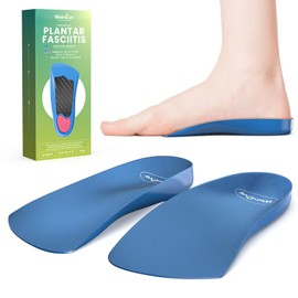 Plantar Fasciitis Fersenschalen-Welnove Arch Support Anti-Rutsch Einsätze für Fuß Ferse Schmerzlinderung, Ferse Einlegesohlen Orthopädisch für flache Füße, Ferse Spur und Achillessehne, Frauen 36,5-41