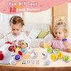 VROGTIK Eggs Toys Matching Game for Toddlers, 12 Matching Eggs