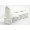 Milliken Signature Plus Polyester Square White Napkins (Set of 12)