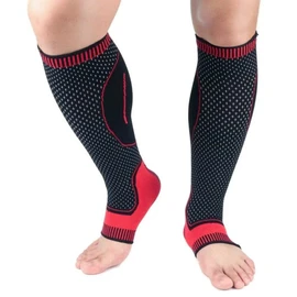 발목 종아리 압축 앵클 방지 발가락 워머 순환용 슬리브 아대 2pcs 남성용 [2마리] Ankle Calf Compression Anti-Cramping Toe Warmers Circulation Sleeves Braces 2pcs for Men [2 pieces]