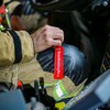 Café Viereck ® Embroidered Fire Brigade Keyring with Eyelet and