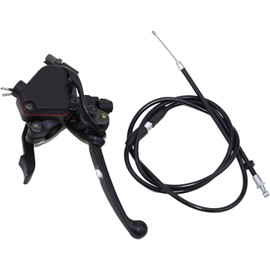 Trkimal 7/8" 22mm Thumb Throttle Cable with Dual Brake Lever kits Compatible for 50cc 90cc 150cc 250cc ATV Quad Roketa Taotao Sunl Kazuma Go Kart