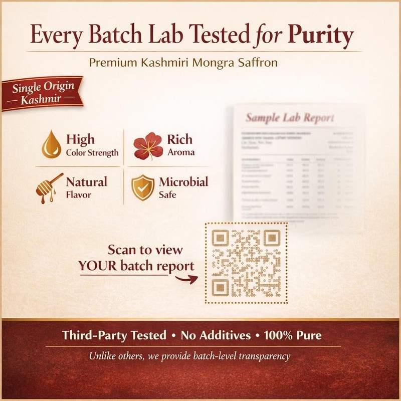Vigr Single Origin Kashmiri Mongra Saffron (Kesar) - Farm Direct