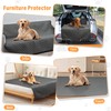 Ameroliy Waterproof Dog Bed Cover Pet Blanket for Furniture Bed