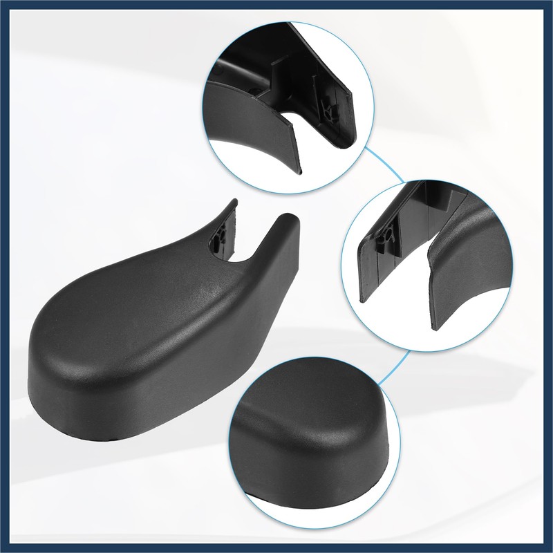 INFINAUTO Rear Windshield Wiper Arm Nut Cover Cap for Ford