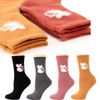 WUWYOUWL Women Wool Socks, Thermal Warm Winter Socks Thick Casual