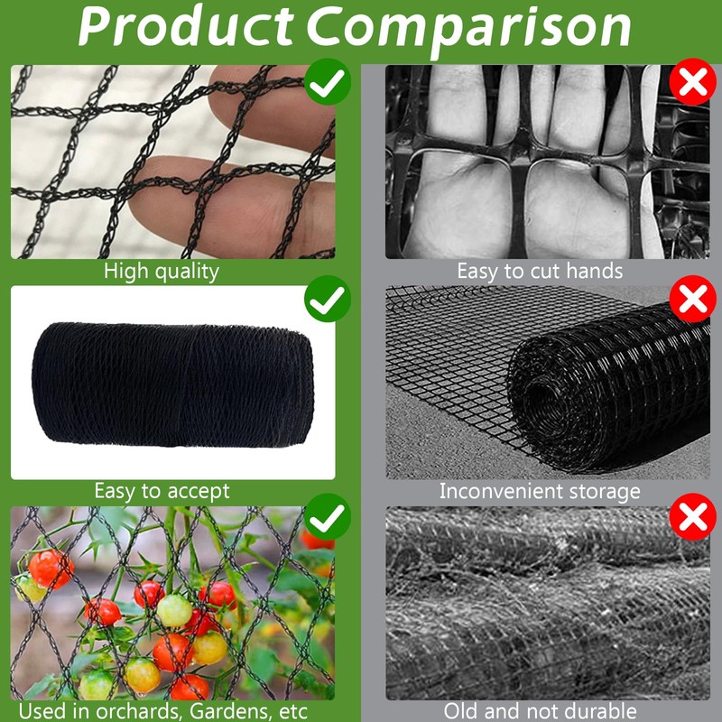 KEEPAA Bird Protection Net Bird Net Garden Net Pond Net