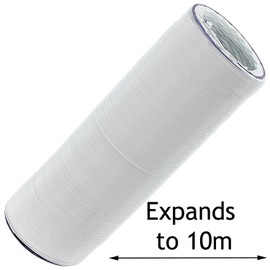 SPARES2GO Extra Long 10m Vent Hose Pipe for Indesit IDV65UK IDV75UK IDVA735UK Tumble Dryer (4" / 100mm)