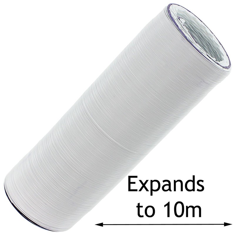 SPARES2GO Extra Long 10m Vent Hose Pipe for Indesit IDV65UK