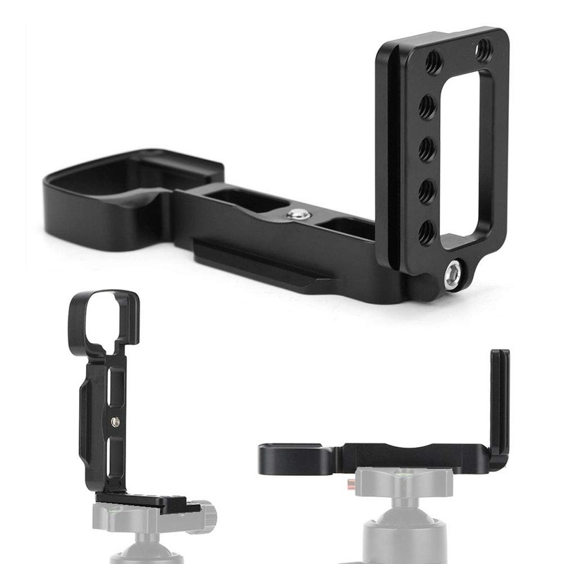 L Plate for Sony A6400, Aluminum Quick Release Plate Vertical