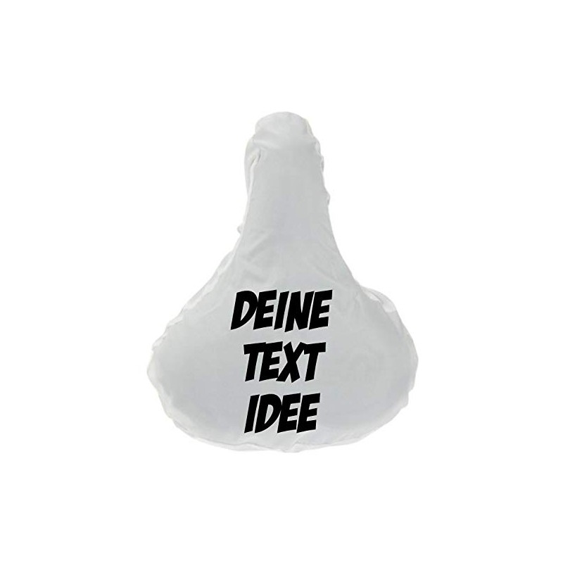 ShirtInStyle Premium Protective Cover Saddle Protector with Your Desired Text,