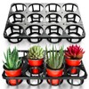 RooTrimmer 12 Cell Round Nursery Pots Tray, Plant Pot Shuttle