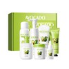 Avocado Skin care Set,8-In-1 Skin Care Kit With Cleanser, Face