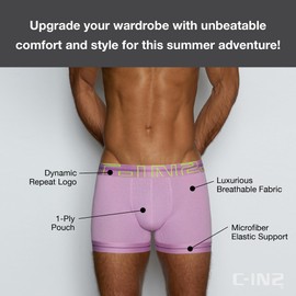 C-IN2 Zen Boxer Brief | Piero Pink- X-Large