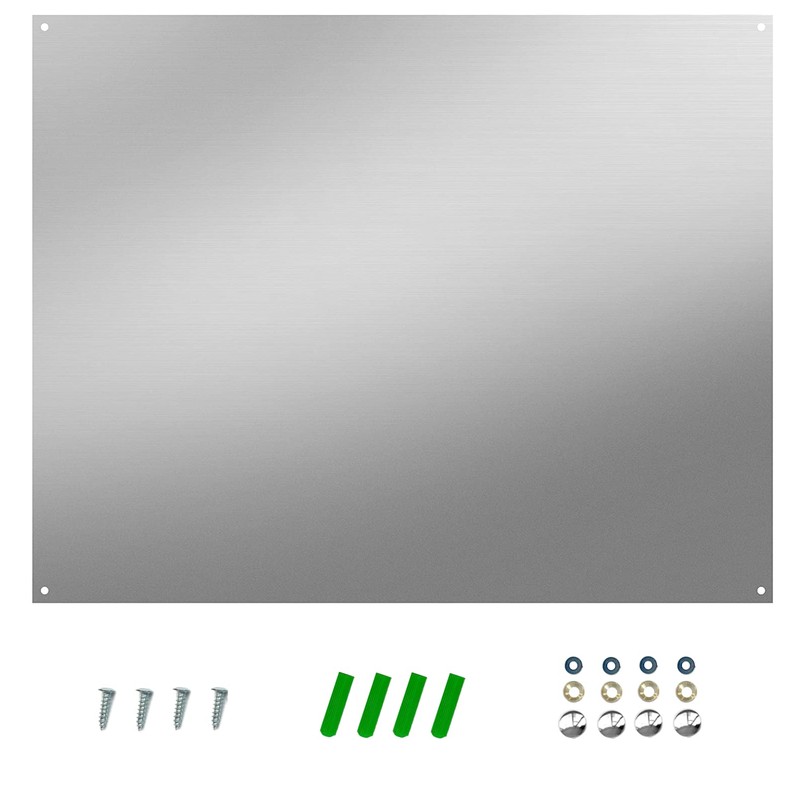 ThermoMate 24 x 30 Inch Stainless Steel Backsplash, Range Hood