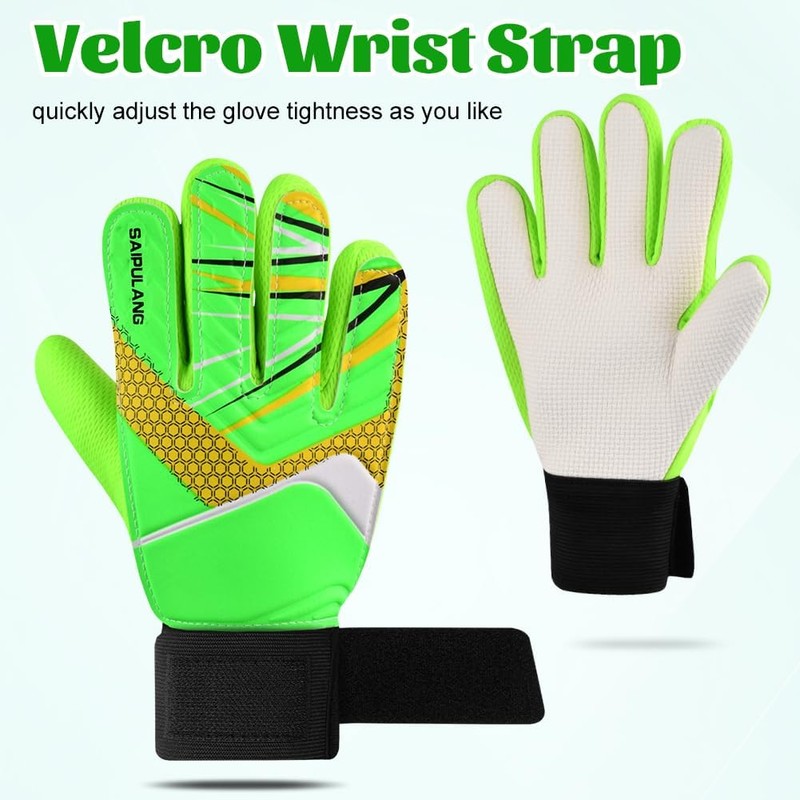 flintronic Goalkeeper Gloves, Kids Junior Goalkeeper Gloves, Football Training Goalie