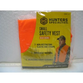 HME BLAZE ORANGE SAFETY VEST ANS HUNTING CAP