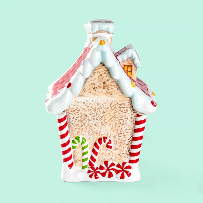 Potter's Studio Gingerbread House Cookie Jar 2.4 Qt.
