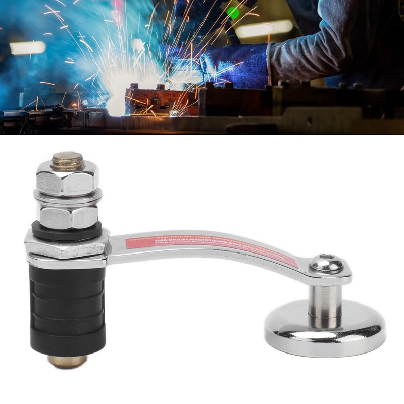 Magnetic Welding Ground Clamp Holder Grounding Magnet Connector Strong Magnetism