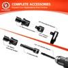 BLACKROBOT 1/4" Drive Universal Impact Socket Set, 16-Pieces Swivel Socket