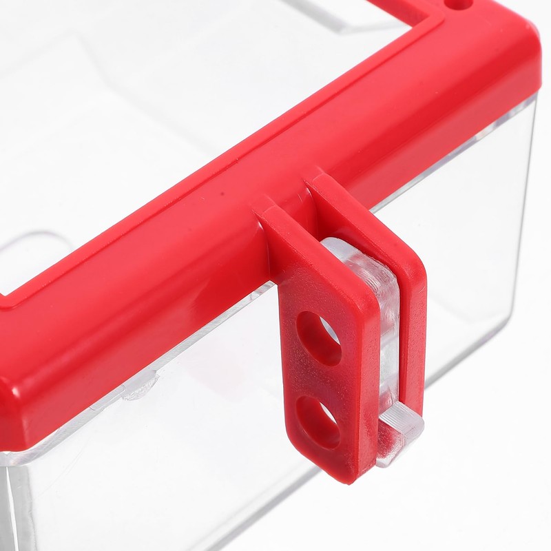 JECOMPRIS Emergency Stop Switch Cover Transparent Push Button Protector Quick