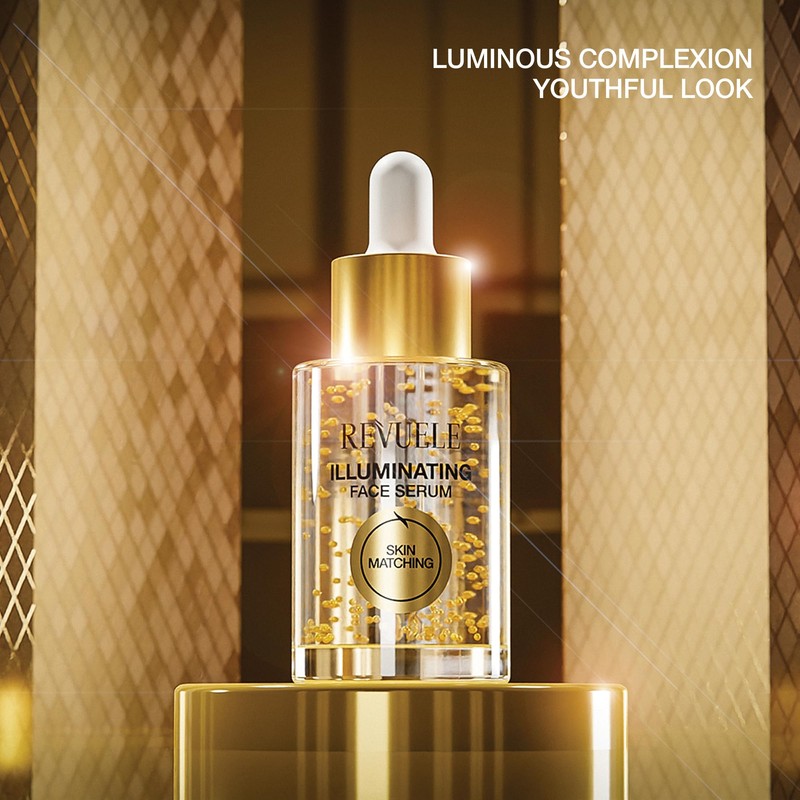 Revuele Illuminating Face Serum 1oz – Vitamin C, Niacinamide &