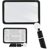 5X Magnifying Glass with Lightweight and Portable Full Page Magnifying