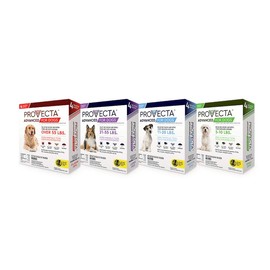 Provecta 4 Doses Advanced for Dogs, X-Large/Over 55 lb, Red (063339)