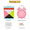 Peakeep 4 Inches Twin Bell Loud Alarm Clock for Heavy