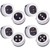 1Pair 2Pin/3Pin/4Pin/5Pin Round Strong Magnetic Pogo Pin Connector, DC Power