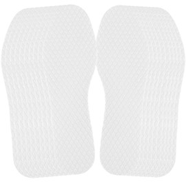 10Pairs White Disposable Breathable Thin Insoles Sweat Absorption Barefoot Shoe Insert Replacement Shoe Pads Wood Pulp Shoe Liner for Walking Hiking (Men:27.5cm)