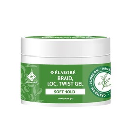 Elabore Braid, Loc, Twist Gel_Soft Hold 16 fl.oz/ 454g