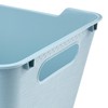 keeeper 6 Litre Textured Storage Box Lotta Nordic Blue