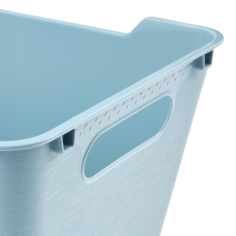 keeeper 6 Litre Textured Storage Box Lotta Nordic Blue