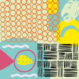 Ravensburger CreArt 23639 Painting by Numbers Funky Shapes from 12 Years