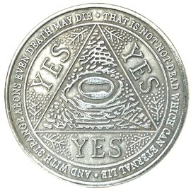 Destiny's Decision Maker Novelty Yes/No Good Luck Heads Tails Hobo Coin