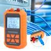 Optical Power Meter Mini Fiber Light Attenuation Tester Red‑Light All‑in‑One
