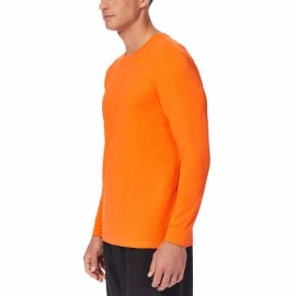 32 DEGREES Cool Men's UPF 40 Air Mesh LS Crew neck Shirts -