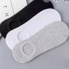 Generic Calcetines Invisibles Blanco Negro Gris Tin 10 Pares Algodón