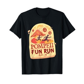 Pompeii Fun Run Gift For A Runner T-Shirt