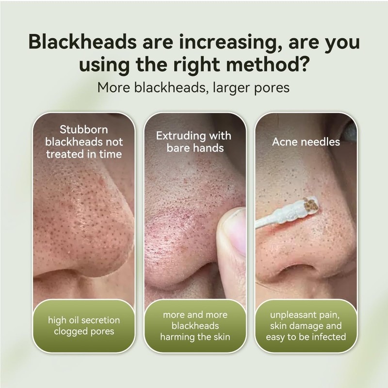 LANBENA 2.0 Blackhead Nose Plants Pore Strips(1.03 Oz), 60pcs Nose
