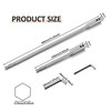 4pcs Drill Bit Extension Set 6" & 12" Long High-Carbon