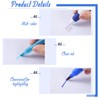 Geyoga 36 Pcs Mini Highlighter Set - Includes 9 Blue