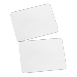 Operitacx 2 Stück Selbstklebende Spiegelaufkleber für Handyhüllen Tragbarer Make Up Spiegel aus Acryl Hochauflösender Spiegel für Smartphone